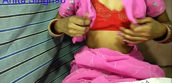  Anita bhabi ki chudai pink saree in open desi video